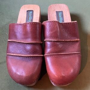 Maine Woods Leather Mules